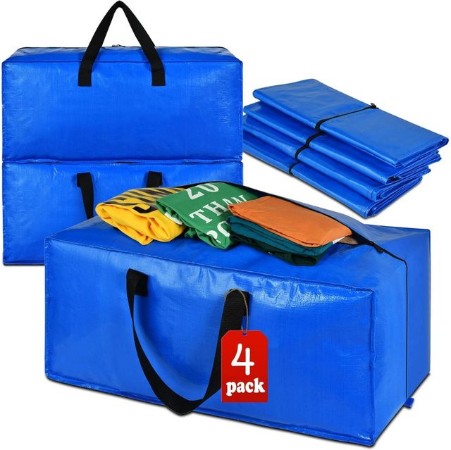 Wasserdichte Heavy-Duty Aktivitätstaschen aus Textil in Blau für Lagerung und Transport - Bild 1