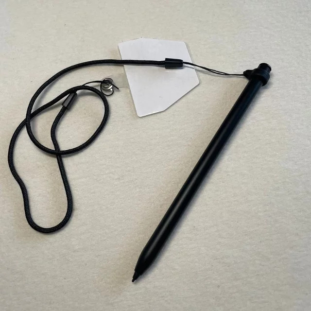 Elastisches Lanyard für Stift als Antilost-Hängeseil und Ersatzseil für Stylus oder Tablet in Schwarz - Bild 1