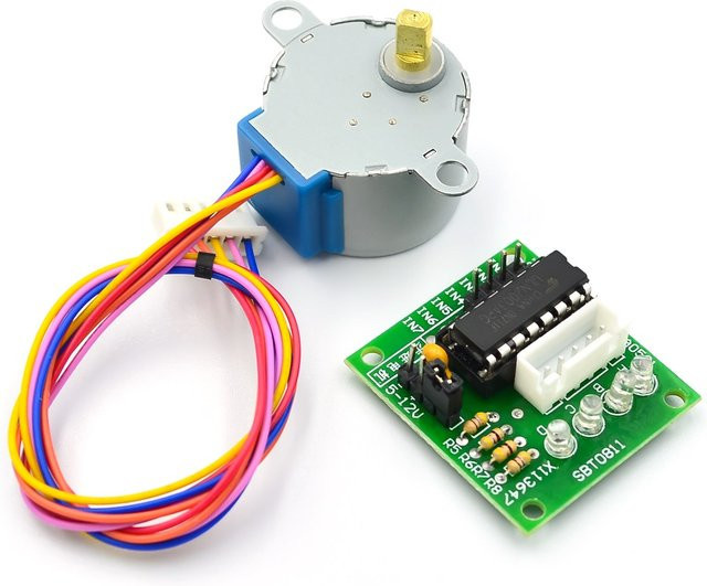 Schrittmotor 28byj-48 mit ULN2003 Treiber Modul für Arduino, Micro Mini Electric Step Motor für PIC 51 AVR, 5V - Bild 1