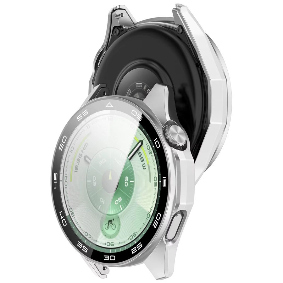 Huawei Uhrenzubehör, Hülle mit gehärtetem Glas, Schwarz, Huawei Watch GT6 Pro 46 mm 41 mm - Bild 4