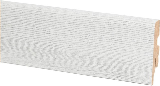 OBI Sockelleiste Sea Pine aus MDF in Weiß oder Grau, H x B x T: 60 x 20 x 2600 mm - Bild 1