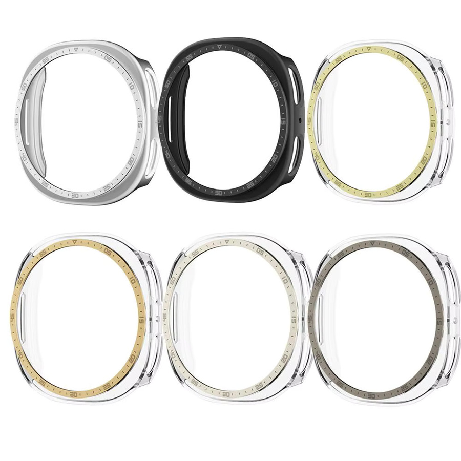 EIMO Stoßstangenschale für Samsung Galaxy Watch 8, Schwarz, Keramik - Bild 1