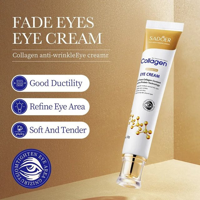 SADOER Kollagen-Retinol Augencreme, Unisex - Bild 1