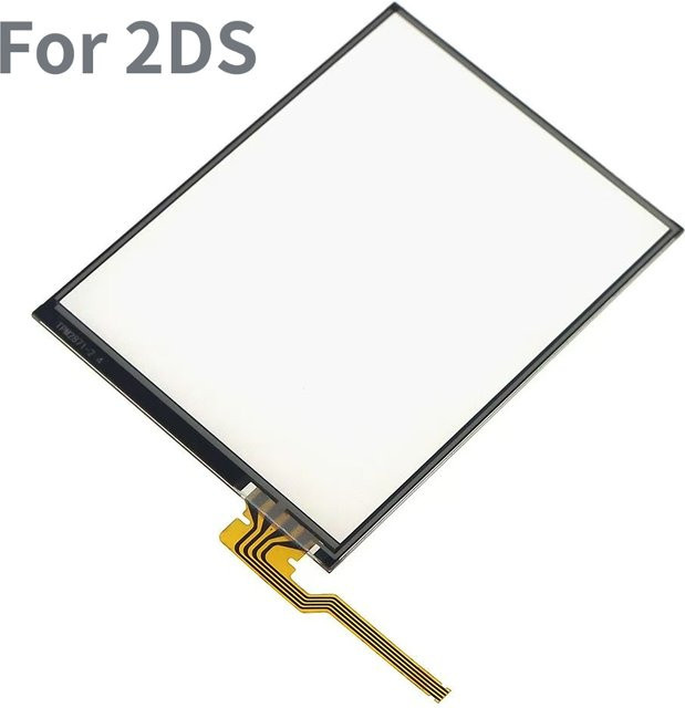 Ersatz-Touchscreen für Nintendo 2DS mit transparentem Glas-Digitizer Display Touchpanel - Bild 1