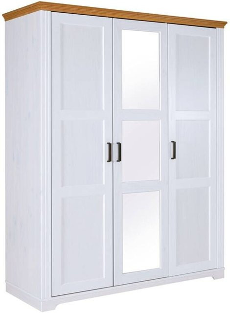 Kleiderschrank Maluno Inter Link weiß B/H/T: 64 x 208 x 166,4 cm - Bild 1