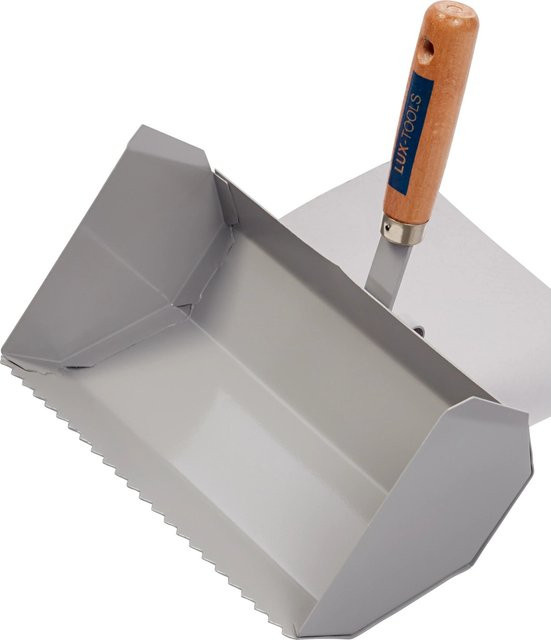 LUX-TOOLS Gasbetonkelle aus Stahl in Grau, Breite: 24 cm - Bild 1