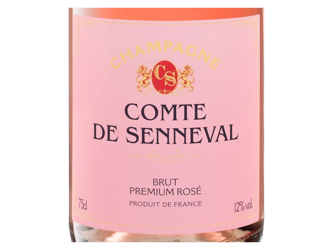 Comte de Senneval Premium Rosé Champagne brut 0,75 l - Bild 2