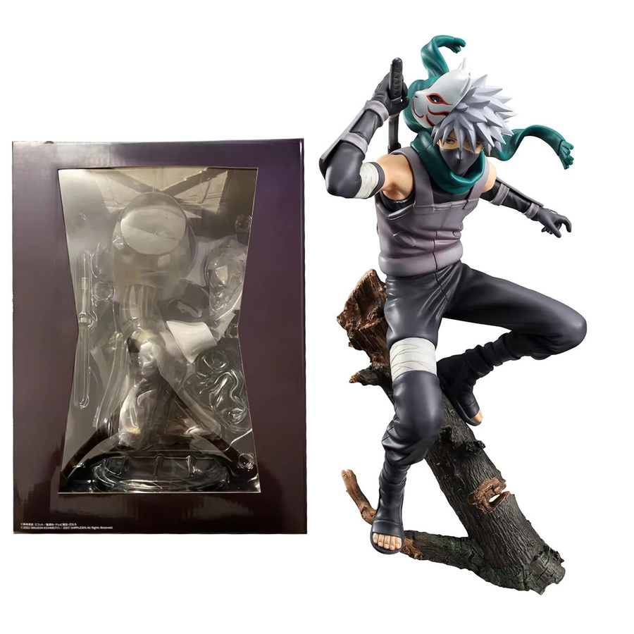 Bandai Anime Naruto Hatake Kakashi Actionfigur aus PVC in Multicolor, Höhe: 23 cm - Bild 4