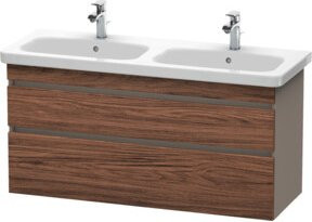 Duravit Waschtischunterschrank DuraStyle in Dunkelbraun Matt, B/T/H: 123 x 44,8 x 61 cm - Bild 1