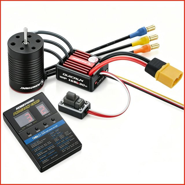 Hobbywing QuicRun-WP-16BL30 G2 ESC & 2435SL G3 Motor, Set / Bundle - Bild 1