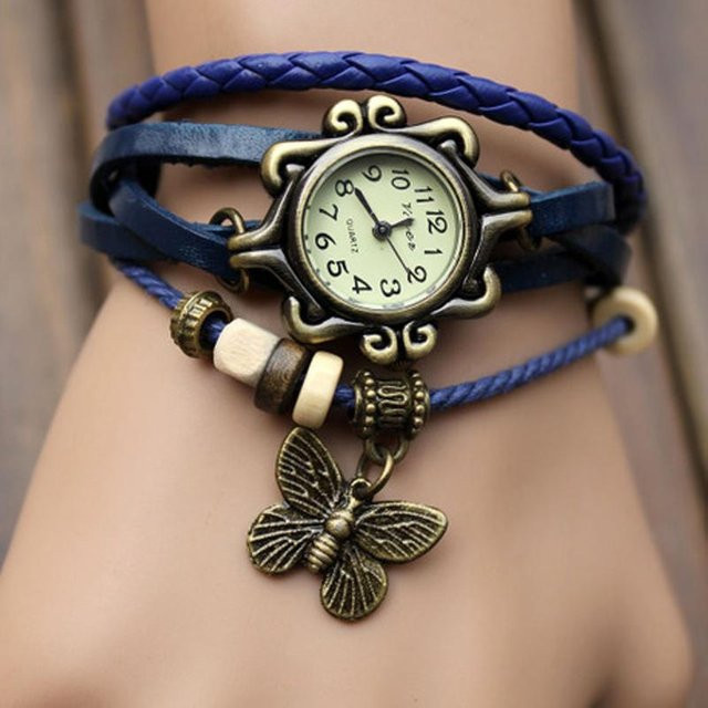 Li You Top Super-056 Armbanduhr Quarz, Leder, Schwarz, Damen - Bild 1