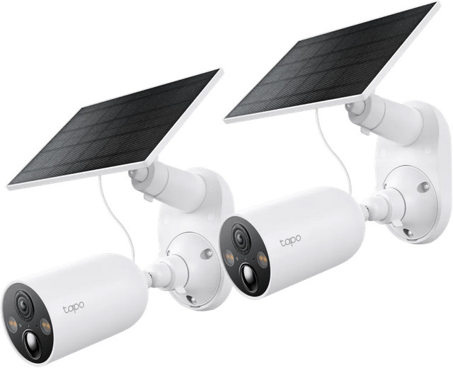 TP-Link Tapo C425 Solar Kit Doppelpack Wi-Fi Überwachungskamera in Weiß - Bild 1
