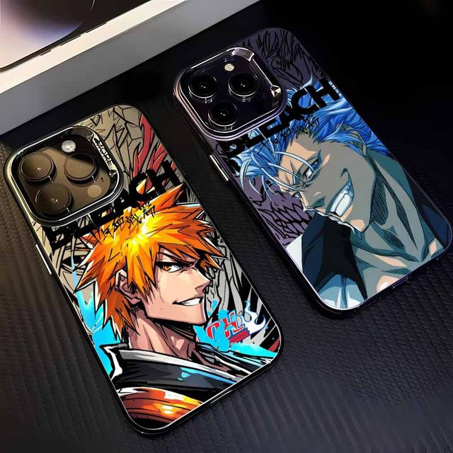 Kurosaki Ichigo Bleach Silikon Handyhülle für Apple iPhone 17 16 15 14 13 12 Pro Max Plus mini in Bunt - Bild 1