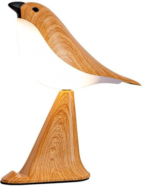 Kreative USB Schreibtischlampe Elster mit Handyhalter und Aromatherapie Funktion für Schlafzimmer und Nachttisch - Bild 1