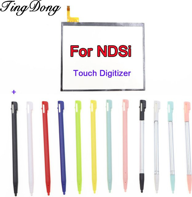 TingDong Ersatzteil-Set für NDSi mit LCD-Touch-Digitizer und Eingabestift aus Kunststoff und Metall in Schwarz - Bild 1