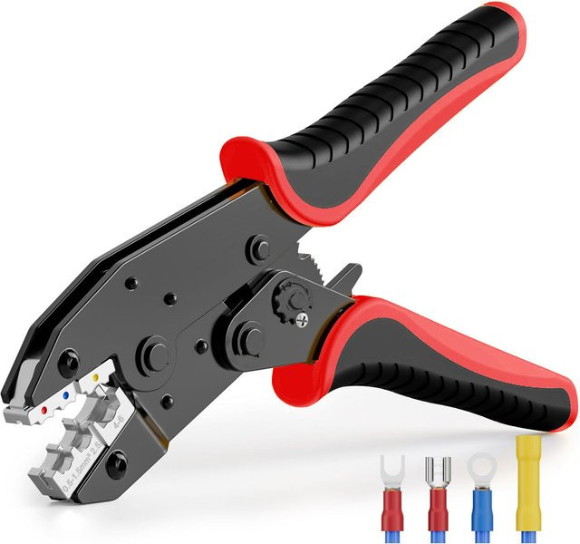 HS-30J Crimpzangen-Set für isolierte elektrische Steckverbinder, AWG 22–10 - Bild 1