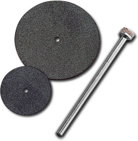 Donau Elektronik 1630 Trennscheiben-Set für Metall in Grau - Bild 1
