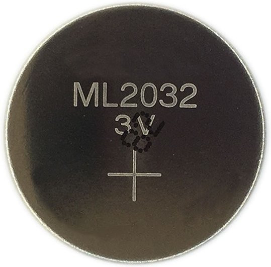 xinislng ML2032 Wiederaufladbare CMOS BIOS Knopfzelle 3V Backup Batterie, Silber, 2er-Set - Bild 1