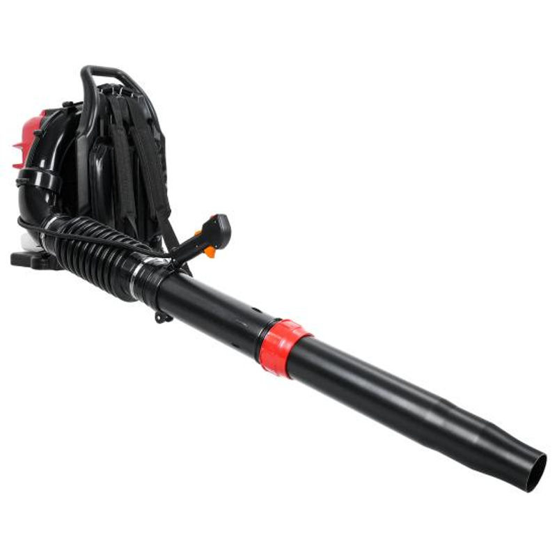 Frolada 4-Takt Rucksack-Benzin-Laubbläser und Schneegebläse in Rot mit 75,6 cm³, variable Geschwindigkeit und Tempomat - Bild 7