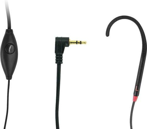 Geemarc CLHOOK1 Ear Free Headset kabelgebunden Mono Schwarz mit 3,5 mm Klinkenanschluss, Lautstärkeregelung und Mikrofon-Stummschaltung - Bild 1