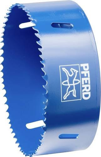 PFERD Bi-Metall Lochsäge in Blau für Stahl, Edelstahl, Blech und Holz mit einem Durchmesser von 114 mm und einer Schnitttiefe von 3,1 cm - Bild 1