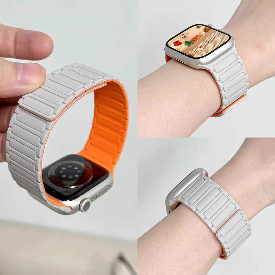 Correa Uhrenarmband Silikon, Magnetisch, Unisex - Bild 1