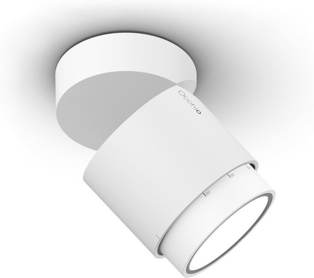 Occhio lui volto VOLT LED-Deckenstrahler in Weiß matt mit Zoom-Funktion und dimmbarer warmweißer Beleuchtung (3000K) - Bild 1