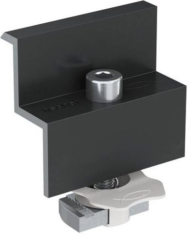Fischer Endklemme PM F 30 AL sw aus Aluminium in Schwarz - Bild 1