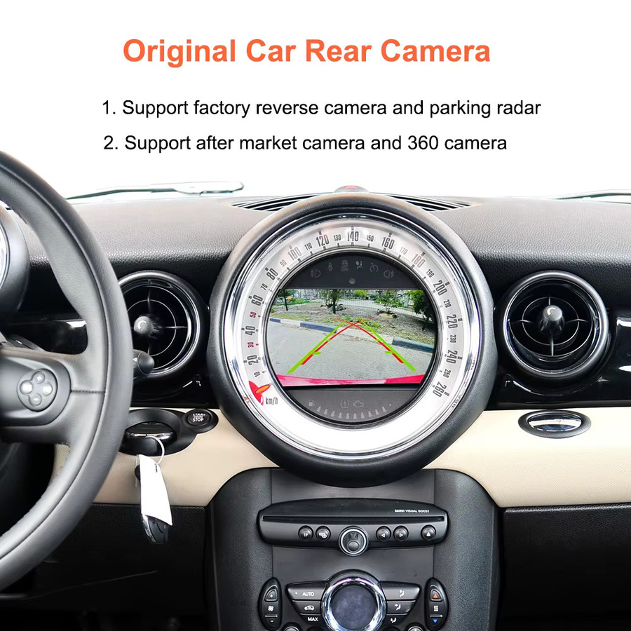 Bonroad Wireless CarPlay und Android Auto Modul für BMW CIC System und Mini Cooper R55 R56 R57 R60 mit Mirror Link und Airplay in Schwarz - Bild 6