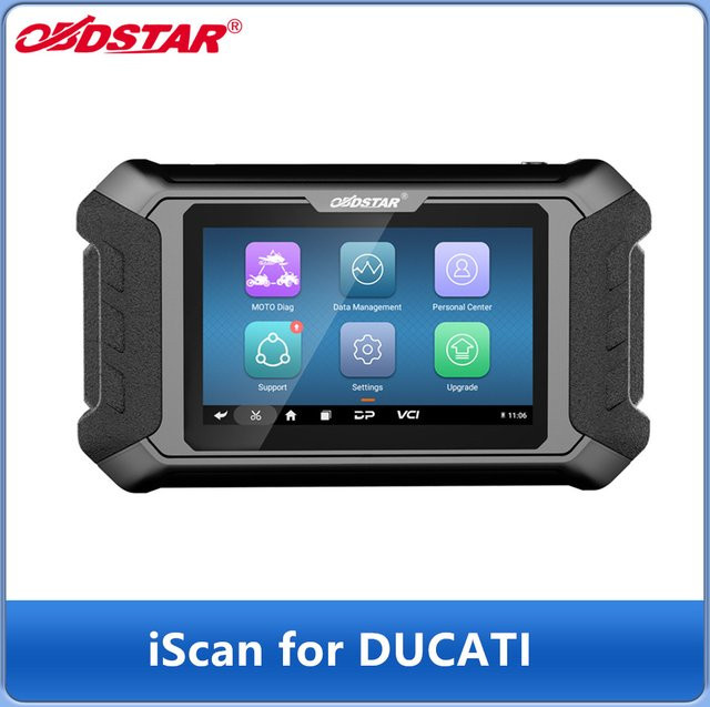 OBDSTAR iScan Motorrad-Diagnosetool für DUCATI in Schwarz mit IMMO-Programmierung, Diagnose und Cluster-Kalibrierung - Bild 1