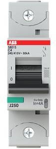ABB S801S-C4 Leitungsschutzschalter 4A 230V Grau - Bild 1