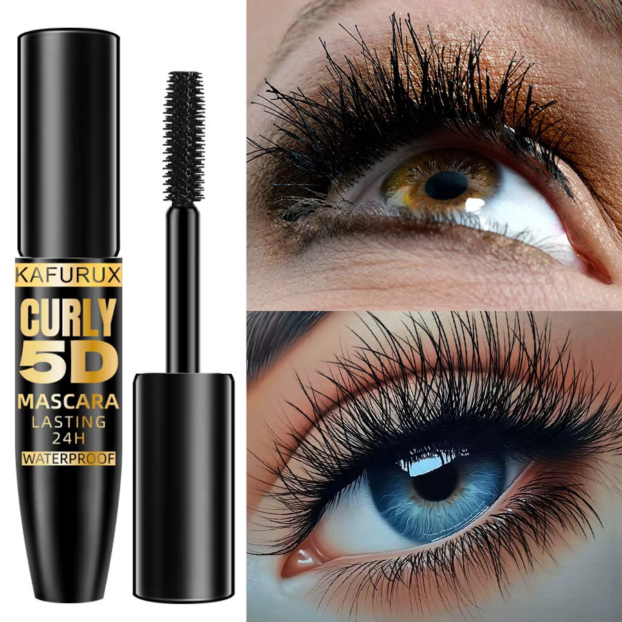 KAFURUX Mascara, Wasserfest, Blau Weiß Grün Schwarz, Damen - Bild 3
