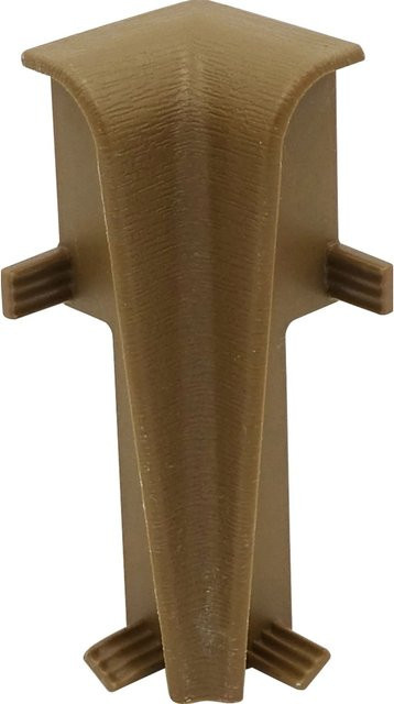 Döllken Profiles Innenecke Modern Clip für Sockelleisten in Eiche hell, 60 mm - Bild 1