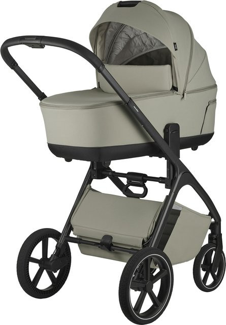 Easywalker Kombikinderwagen Zoey in Grün mit Aluminiumgestell und ETPU-Rädern - Bild 1