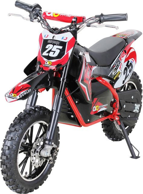 Actionbikes Motors Gepard Elektro-Kindermotorrad Kinder-Crossbike Rot - Bild 1