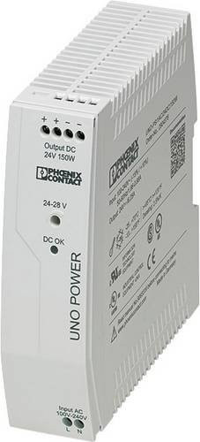 Phoenix Contact 2904376 Hutschienen-Netzteil DIN-Rail 24 V/DC 6.25 A 150 W in Weiß - Bild 1