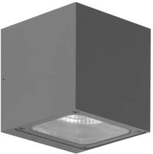 Brumberg LED-Wandleuchte in Grau (Strukturgraphit) aus Aluminium und Glas mit IP54 Schutzart - Bild 1