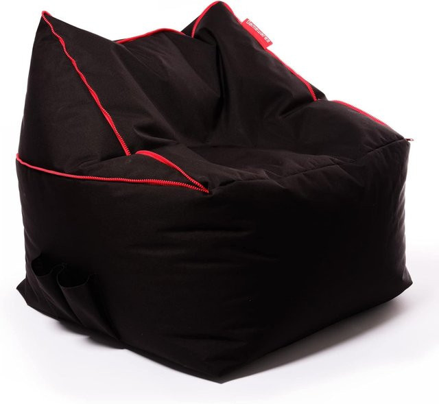 Gamewarez Gaming Sitzsack Crimson Morph Kids in Schwarz/Rot - Bild 1
