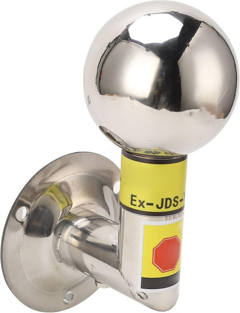 Cmperipheral Elektrostatische Entladungskugel zur Wandmontage in Silber, L-Form zur schnellen Entfernung von Körperstatik - Bild 1