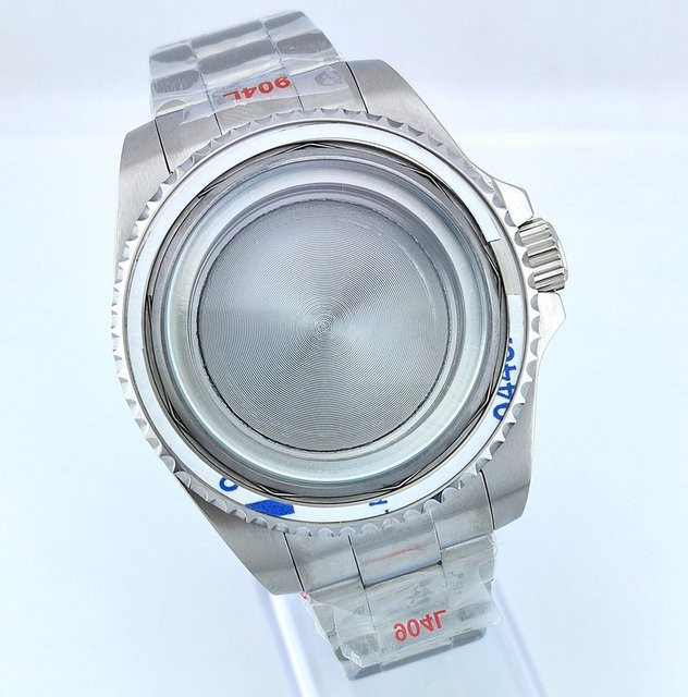 OUMASHI Uhrengehäuse Edelstahl, Silber, 43 mm - Bild 1
