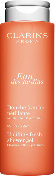 Clarins Eau des Jardins Douche fraîche pétillante Duschgel mit Aloe Vera, Unisex - Bild 1
