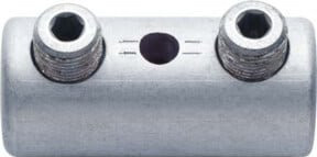 Klauke Schraubverbinder blank silber aus Aluminium für 6-35qmm SM SV 300 - Bild 1