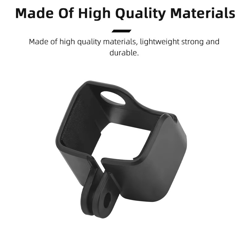 BRDRC Erweiterungshalterung für DJI Pocket 3 Zubehör in Schwarz mit 1/4-Zoll-Schraubenloch und Zweiklauen-Schnittstellenadapter - Bild 5