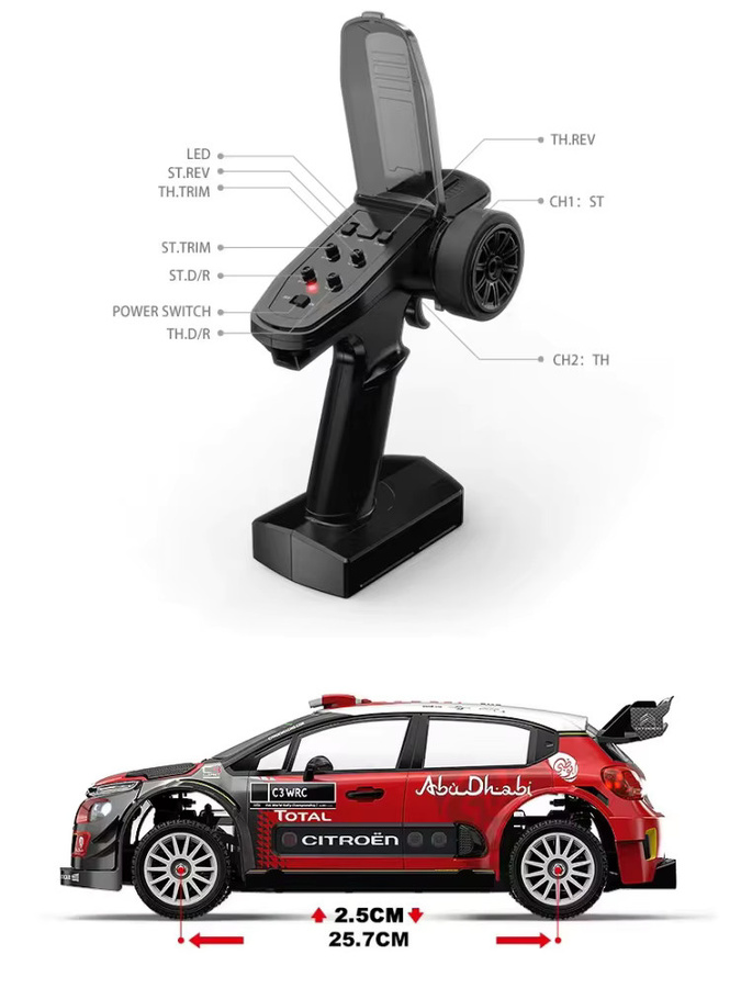 MJX Hyper Go 10303 RC Auto, 1:10, 4WD, Offroad-Rennwagen, Elektrisch - Bild 5