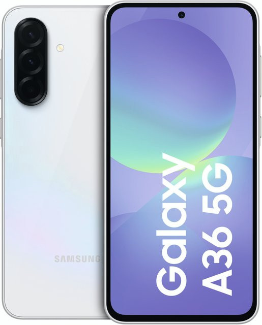 Samsung Galaxy A36 5G Smartphone 128GB Awesome White - Bild 1