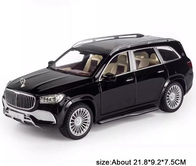 Linyi toy car S680 Gls600 Sportwagen Modell, 1:24, Metall, mit Licht und Sound, ab 14 Jahren - Bild 1