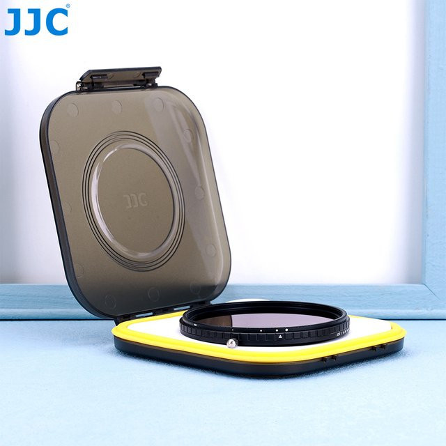 Jjc Filtergehäuse für Linsen mit Dichtung, wasserfeste Aufbewahrungsbox für 82mm, 86mm, 95mm und 105mm UV- und CPL-Filter - Bild 1