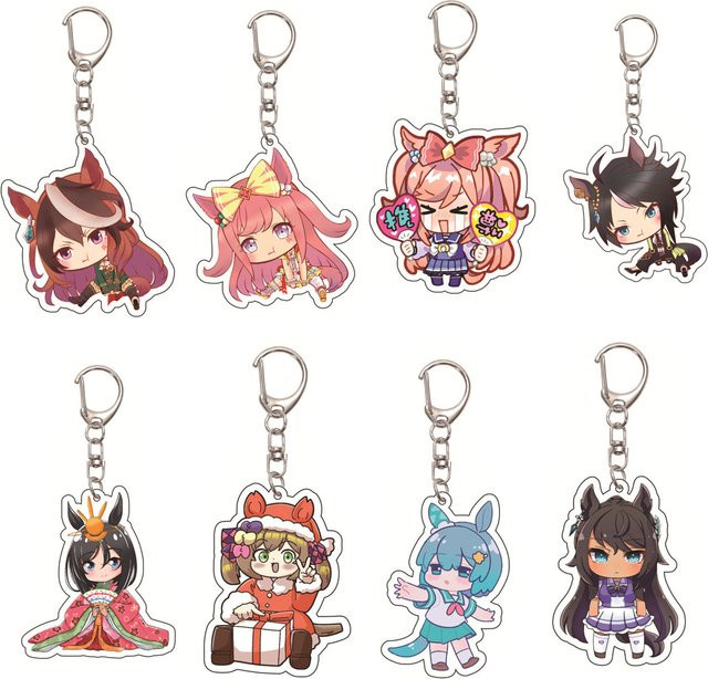 Bandai Schlüsselanhänger Anime Umamusume: Pretty Derby, Unisex - Bild 1