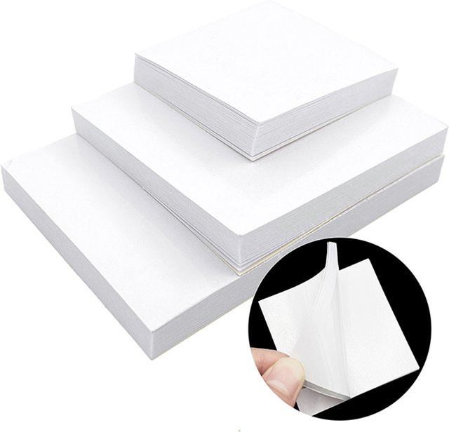 WELLCK Dental-Mischpads aus weißem Zementpapier für Profis, 50 Blatt - Bild 1