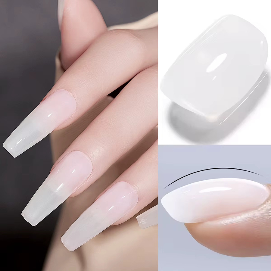 Groillim Nagel-Gel, Weiß, Glänzend, 15 ml - Bild 2